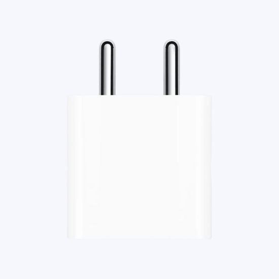 Picture of Apple 20W Type C Fast Charger (Adapter Only, Compatible with Any USB-C Enabled Device, White)