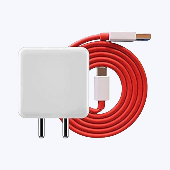 Picture of bArrett Super Fast WARP OnePlus 8 Pro Charger 30W, Warp Wall Charger OnePlus Power Adapter + USB C Warp Charging Cable