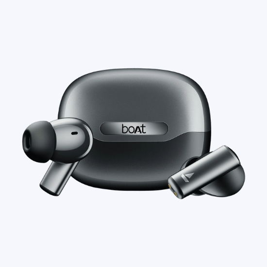 Picture of boAt Airdopes Prime 701 ANC TWS Earbuds with Hybrid Active Noise Cancellation (IPX5 Water Resistant, ASAP Charge, Obsidian Grey)